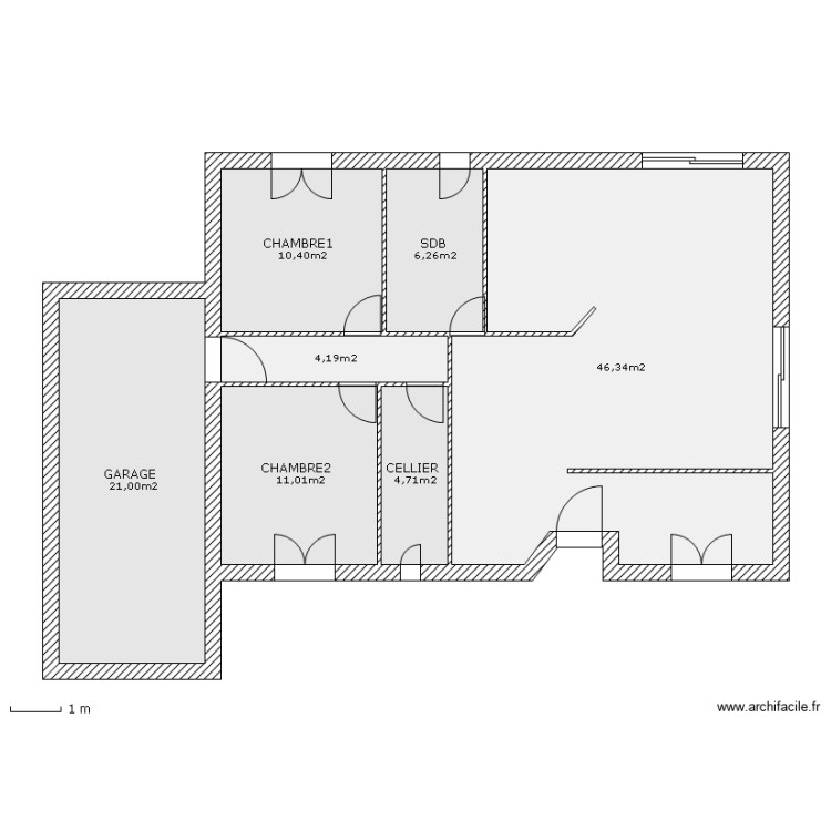 Plan. Plan de 0 pièce et 0 m2