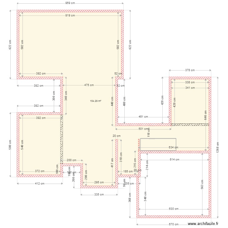 Gueux rdc new Maçonnerie. Plan de 0 pièce et 0 m2