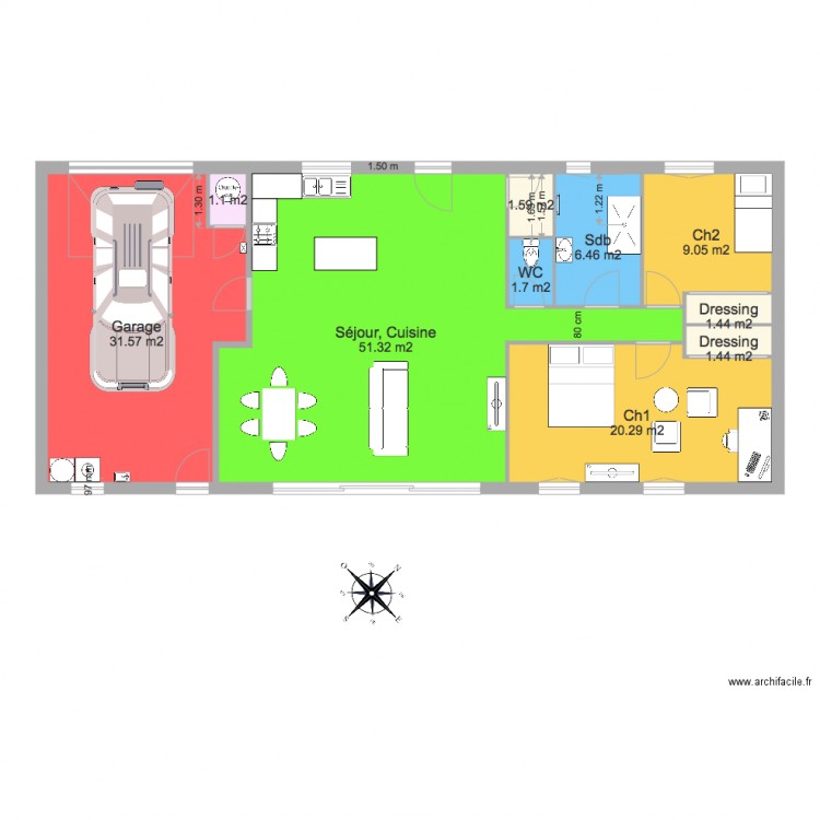 Habitation Ver05. Plan de 0 pièce et 0 m2