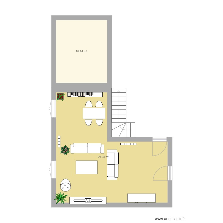 Salon 2. Plan de 0 pièce et 0 m2