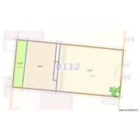 URBA Plan Masse OK 91 MASSY AV MARECHAL LECLERC PROJET 250522 V ARL VRAIES COTES