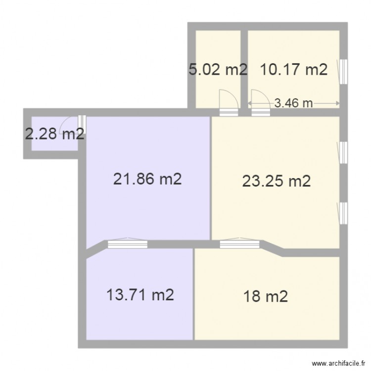 Bulles. Plan de 0 pièce et 0 m2