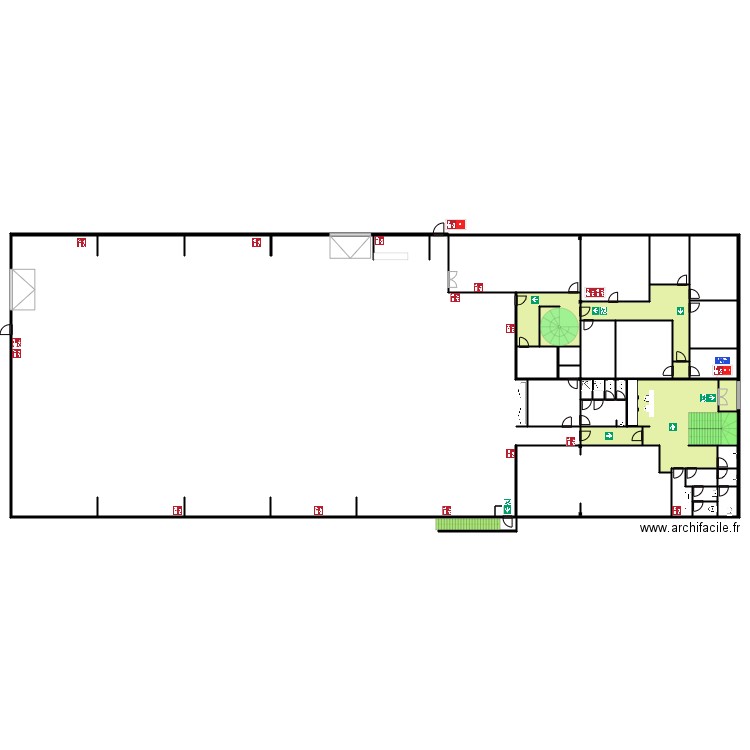 ARAMINE RDC. Plan de 0 pièce et 0 m2