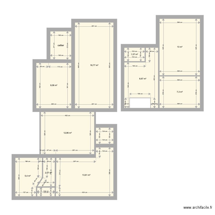 France. Plan de 0 pièce et 0 m2