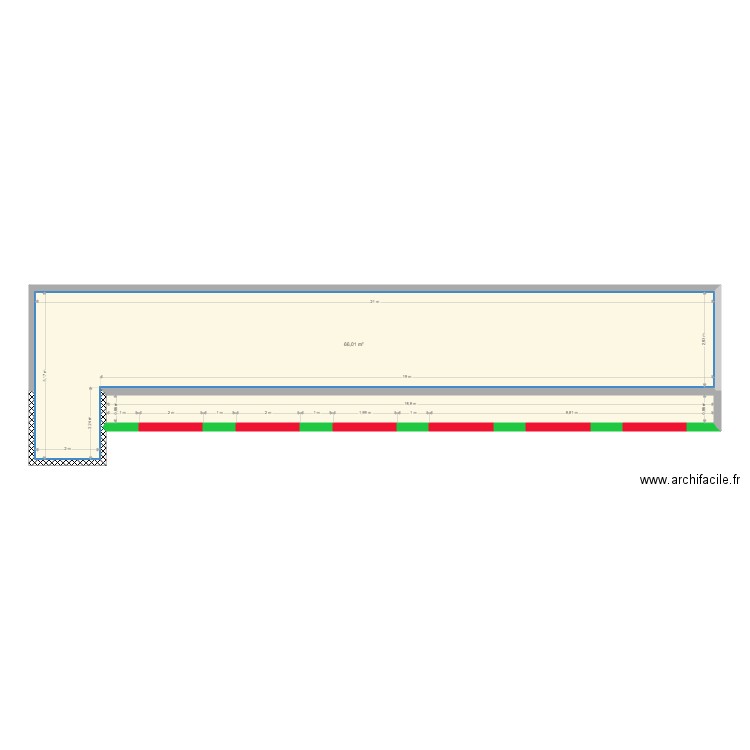 ESCALIER 1. Plan de 0 pièce et 0 m2