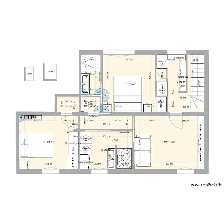 SK PROJET. Plan de 0 pièce et 0 m2