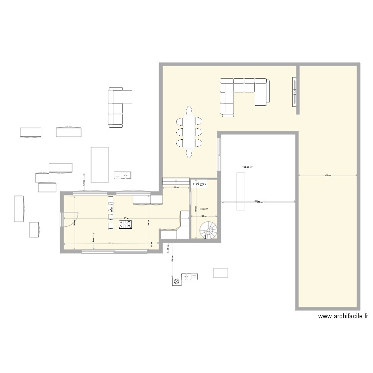 Le brusc esquisse 3. Plan de 0 pièce et 0 m2