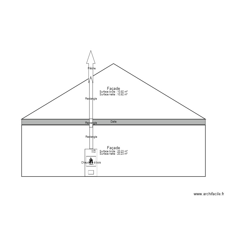 Quagliari plan tec. Plan de 0 pièce et 0 m2