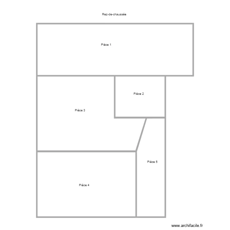 Avant travaux Vouziers 15. Plan de 