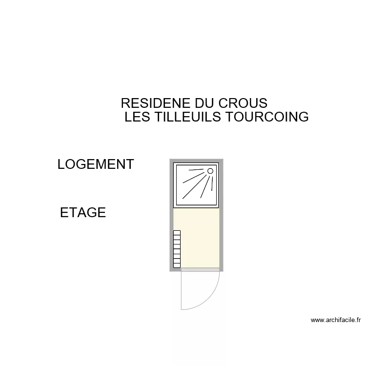 PLAN DOUCHE LMH LES TILLIEULS . Plan de 