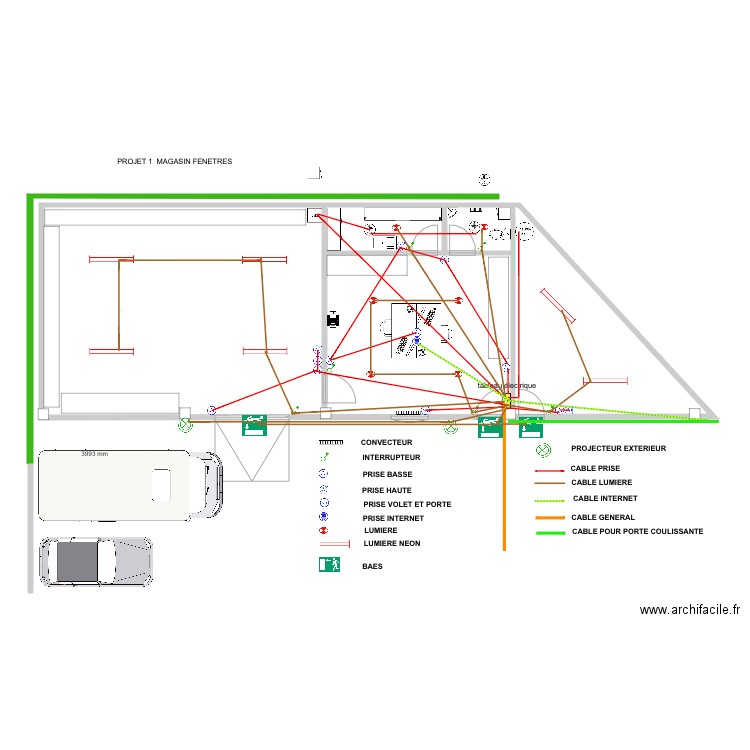 LOCAL LOCATIF 2020 electrique. Plan de 0 pièce et 0 m2