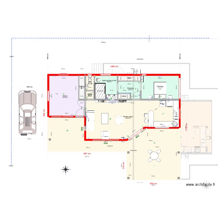 la Balinaise Anniv 2. Plan de 0 pièce et 0 m2