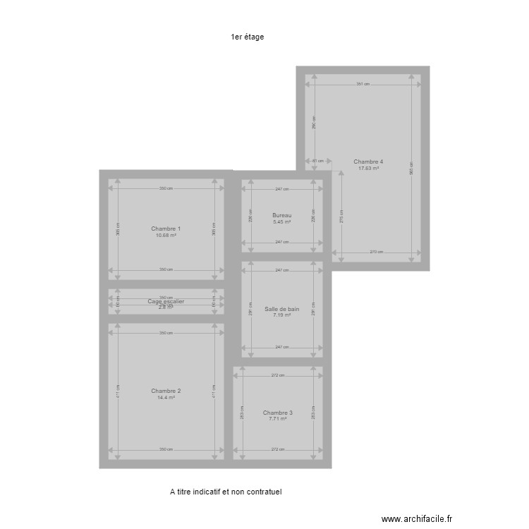 1er. Plan de 0 pièce et 0 m2