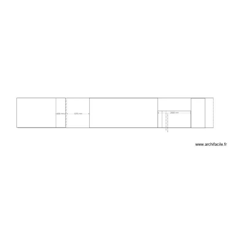vue de face ghzalale. Plan de 