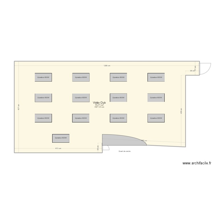 OCC Cesson - Video Club. Plan de 0 pièce et 0 m2
