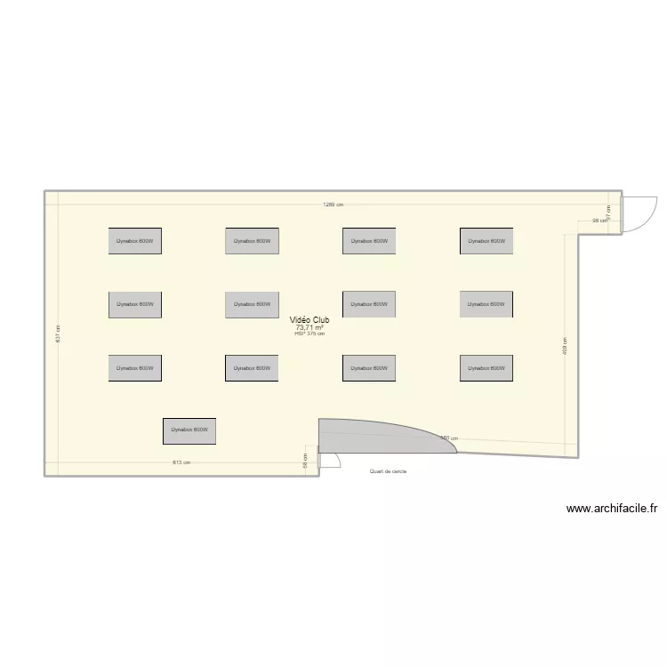 OCC Cesson - Video Club. Plan de OCC Cesson - Video Club. Plan de