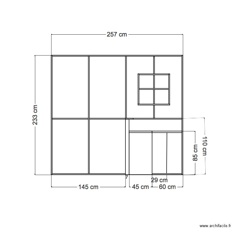 MENUISERIE INAVALIDES. Plan de 0 pièce et 0 m2