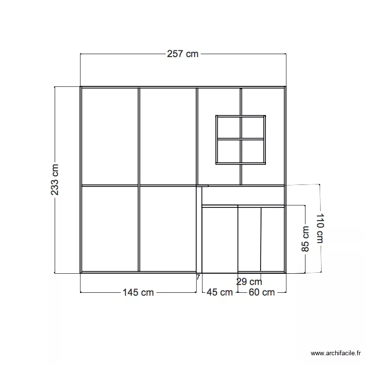 MENUISERIE INAVALIDES. Plan de MENUISERIE INAVALIDES. Plan de
