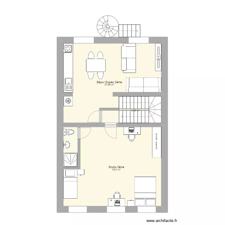 Charleville 3èmebis. Plan de Charleville 3èmebis. Plan de