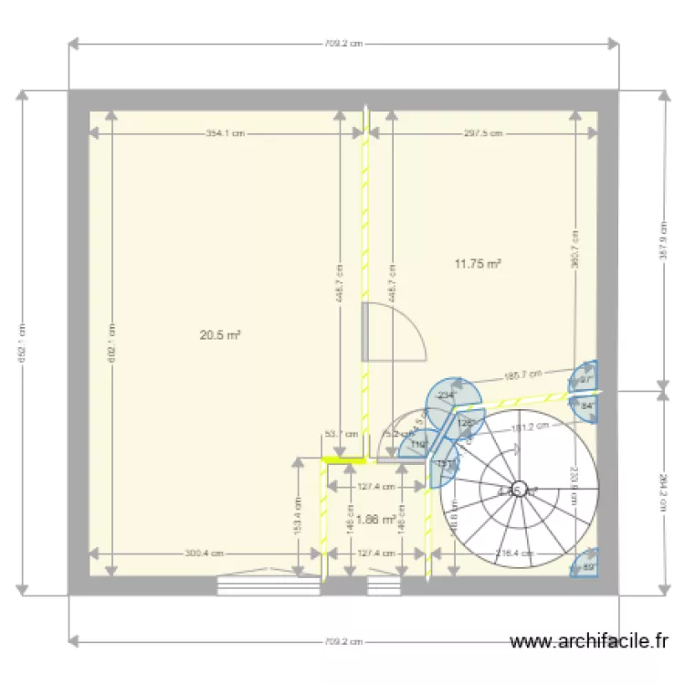FOUGEOT ETA. Plan de 