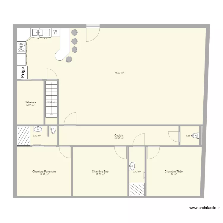 Linas nouveau. Plan de 