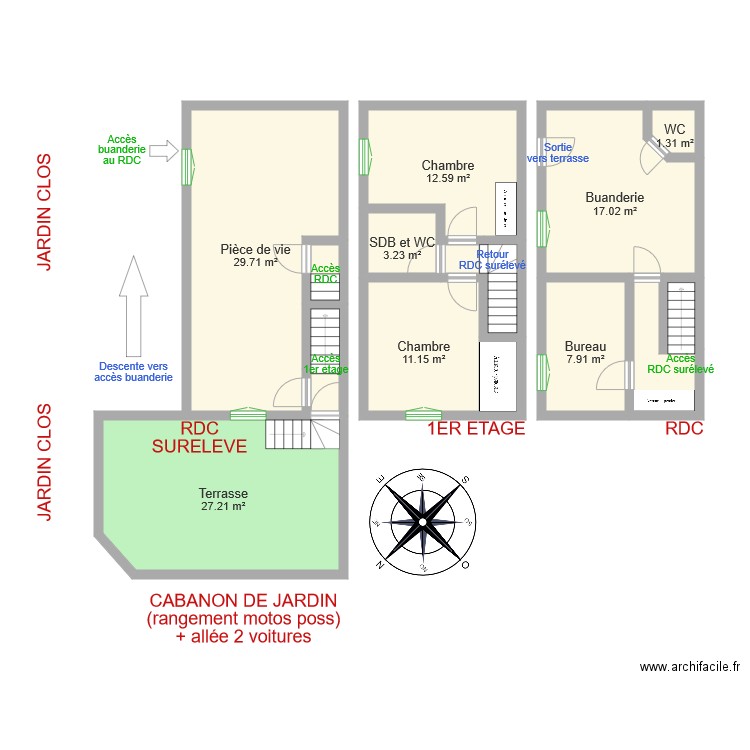 GUYOT Mathieu. Plan de 0 pièce et 0 m2