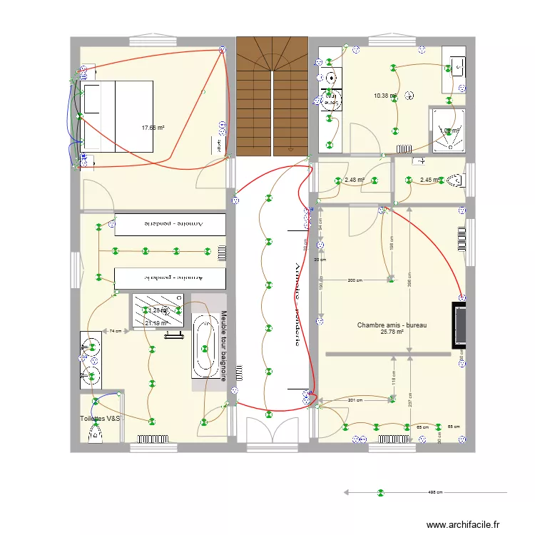 1er &eacute;tage 3 d&eacute;c 18. Plan de 