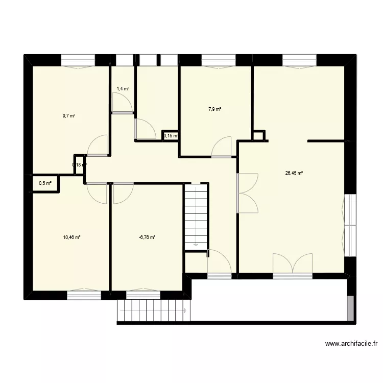 maison. Plan de maison. Plan de