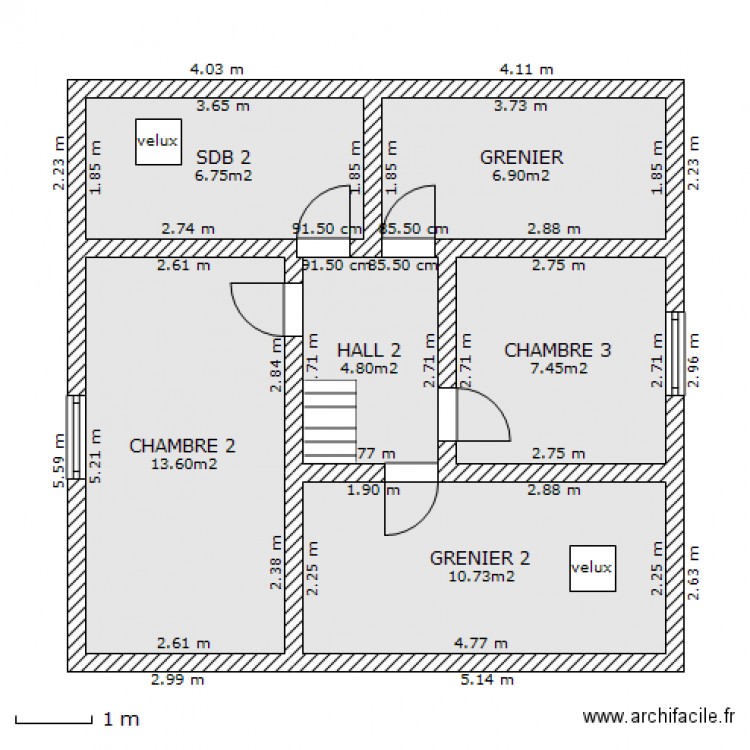 LANGLET 1ER. Plan de 0 pièce et 0 m2