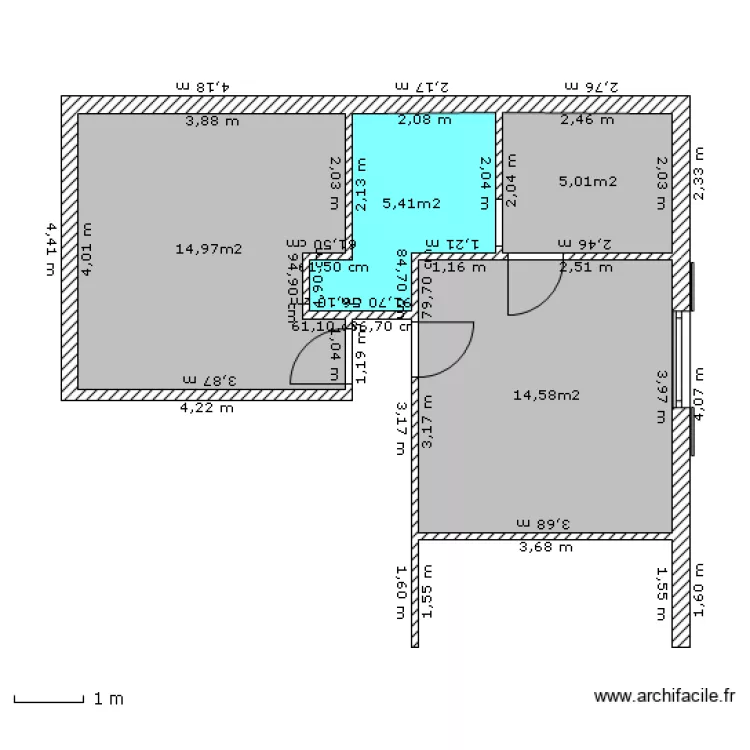etage metre. Plan de etage metre. Plan de