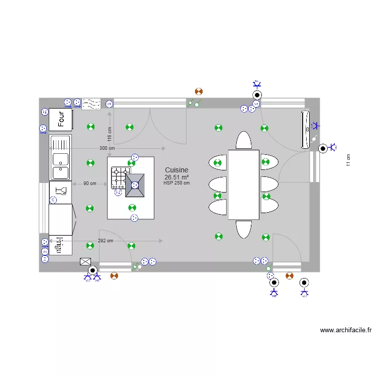 maisonCuisine. Plan de 