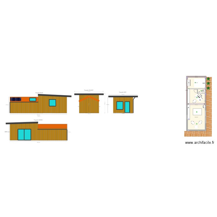 Extension 3.0. Plan de 0 pièce et 0 m2