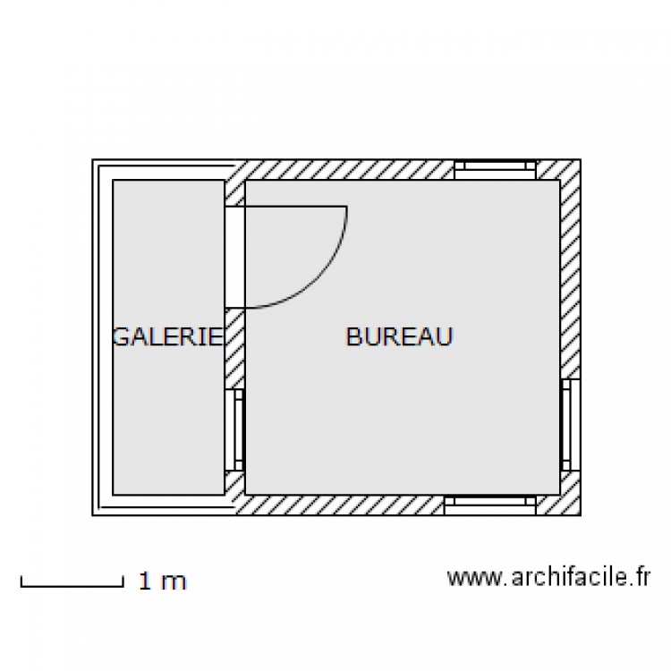 SOGETRA - LOGE GARDIEN. Plan de 0 pièce et 0 m2