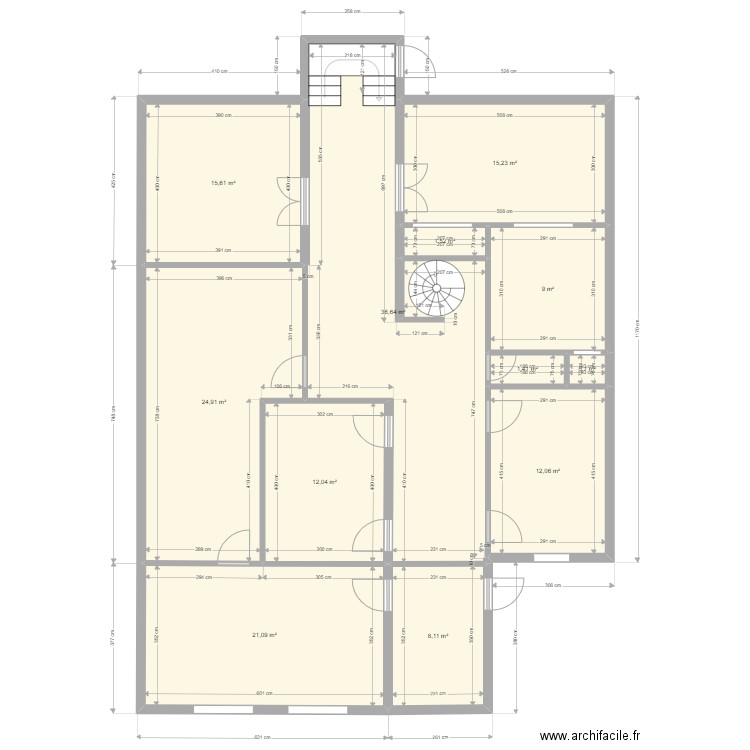 78 TRAPPES 42 LECLERC PROJET OK RDC JRM 17/06/22. Plan de 0 pièce et 0 m2