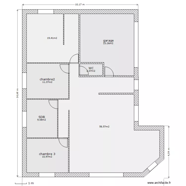 M georges L. Plan de 