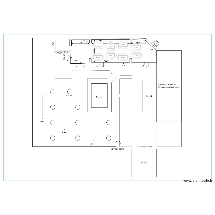 Plan de table Léa. Plan de 0 pièce et 0 m2