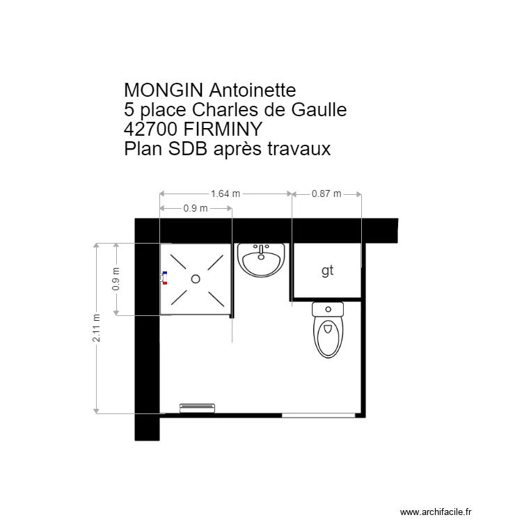 mongin plan sdb. Plan de mongin plan sdb. Plan de