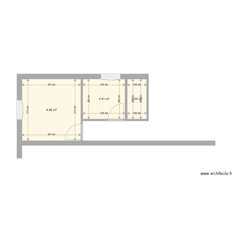  miskin sdb. Plan de 0 pièce et 0 m2