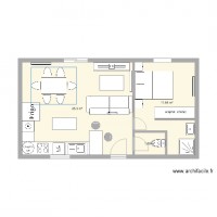 plan maison 45m2