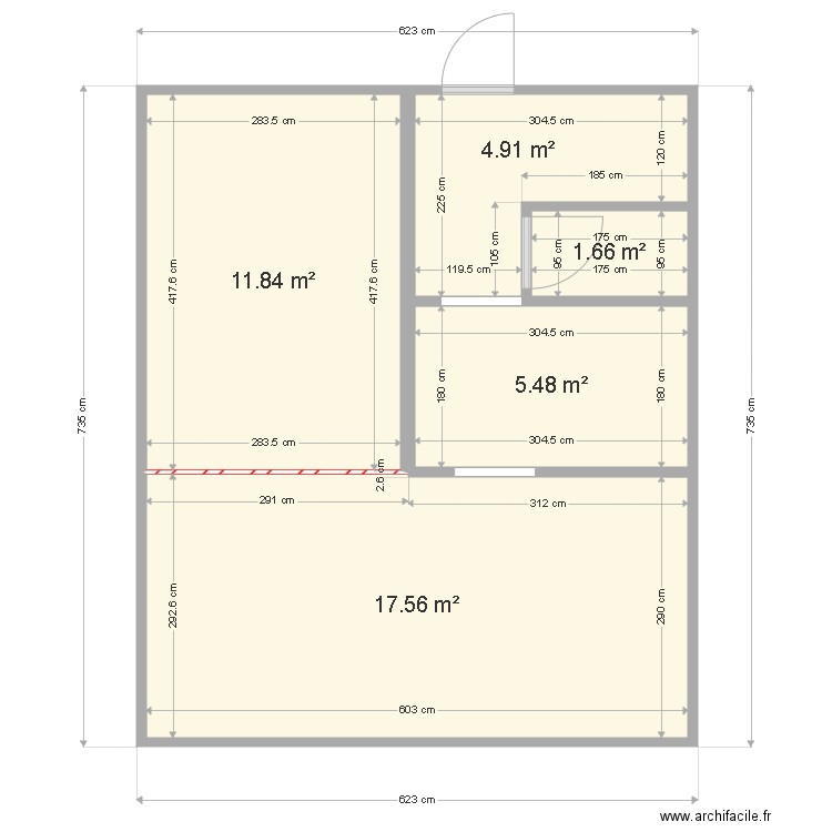 Sobaszek. Plan de 0 pièce et 0 m2