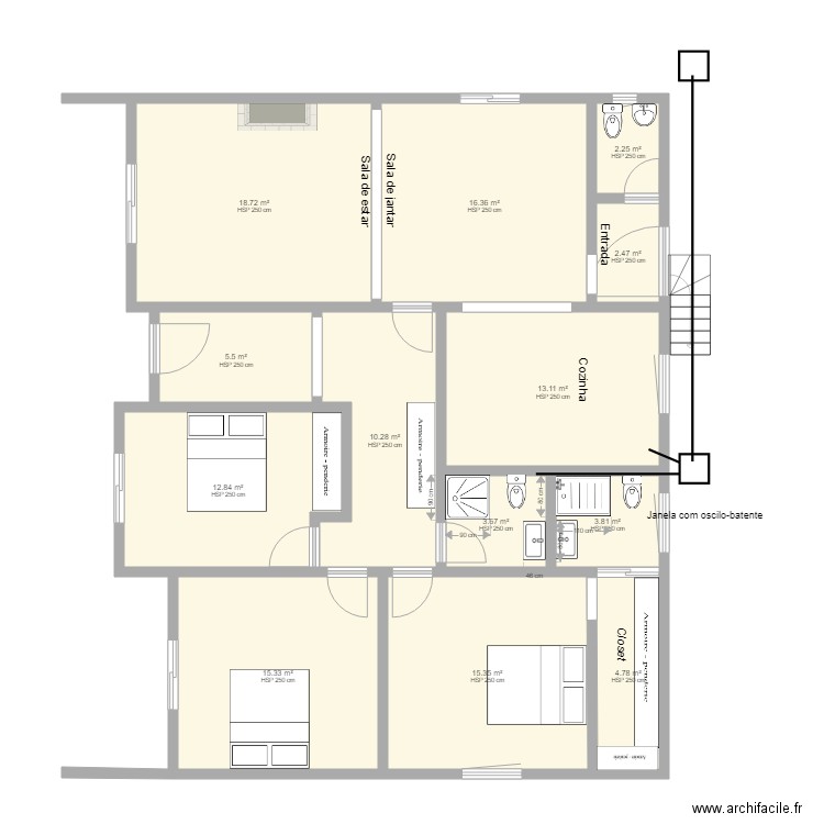 Alfredo Monteiro Tela Final. Plan de 0 pièce et 0 m2