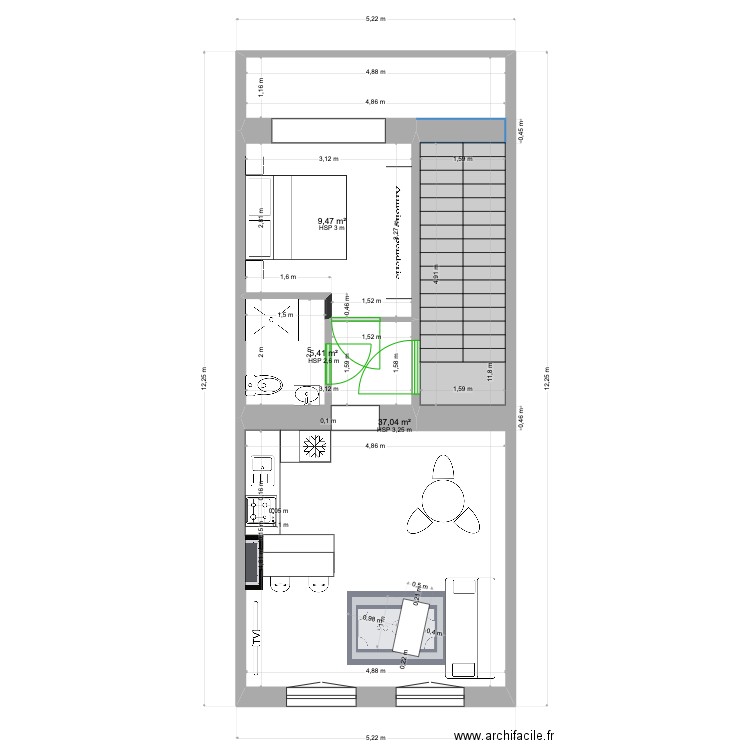 Victoire 52 meubles. Plan de 0 pièce et 0 m2