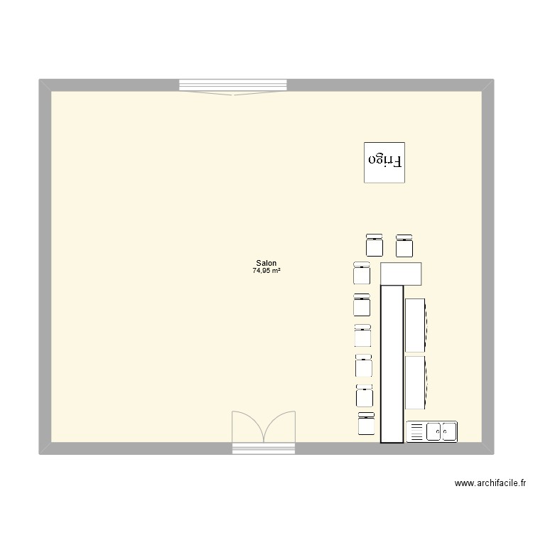 foyer. Plan de 0 pièce et 0 m2