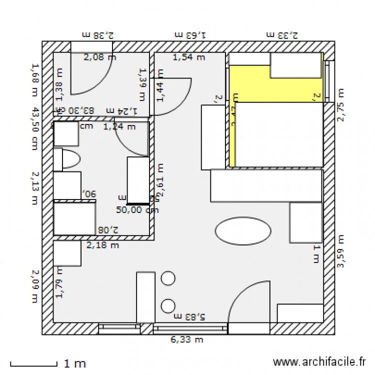 Croix modifié 2. Plan de 0 pièce et 0 m2