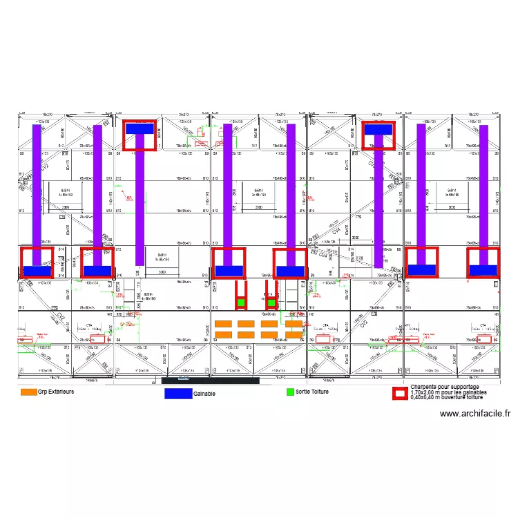 Plan Climatisation Final DBI. Plan de 
