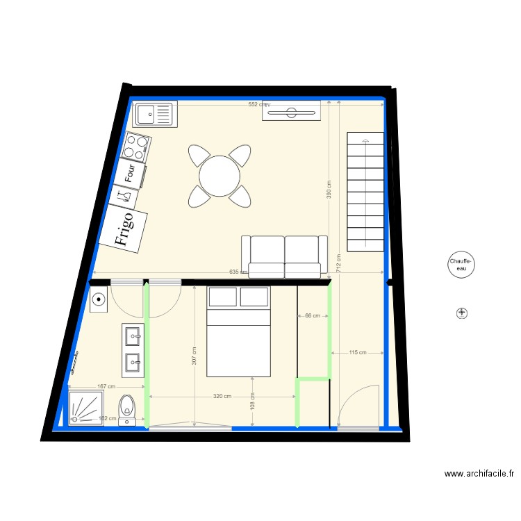 ROMMELAERE RDC 1. Plan de 0 pièce et 0 m2