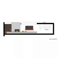 Loft mur chemin&eacute;e v4