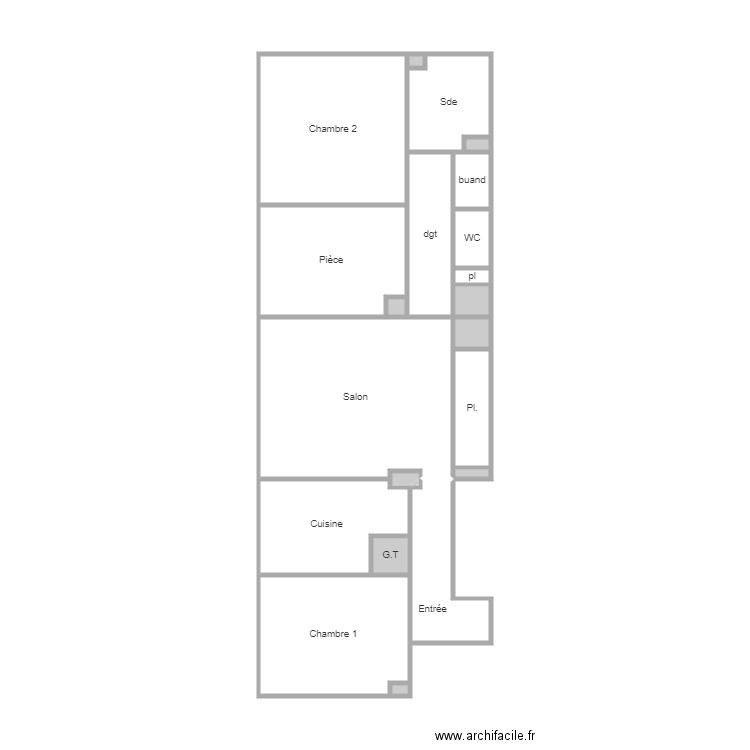 dilly. Plan de 0 pièce et 0 m2