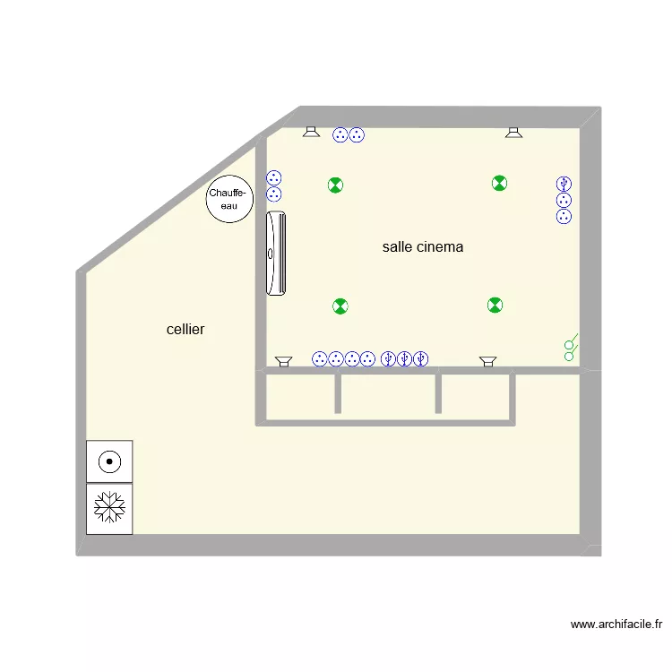 PLAN GARAGE elec. Plan de 
