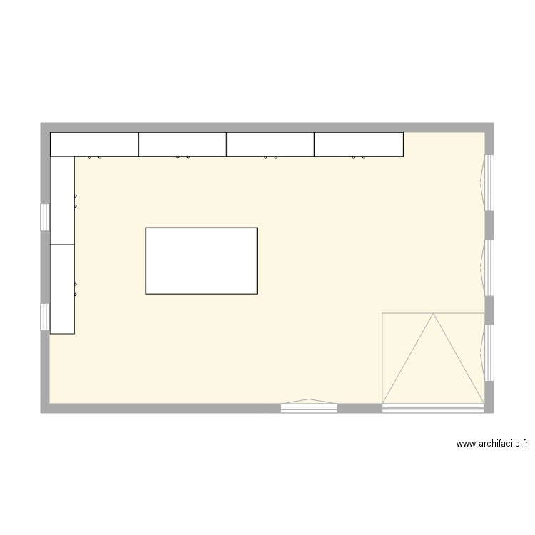 atelier. Plan de 0 pièce et 0 m2